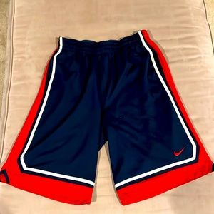 Red White & Blue Basketball Shorts.
